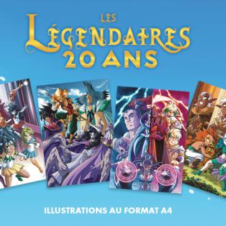 Les Légendaires Illustrations exclusives